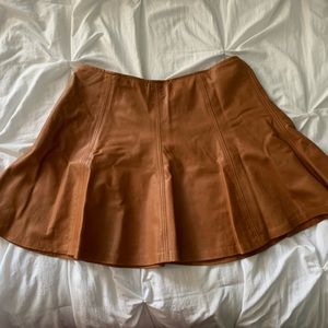 Ralph Lauren Vintage Leather Skirt